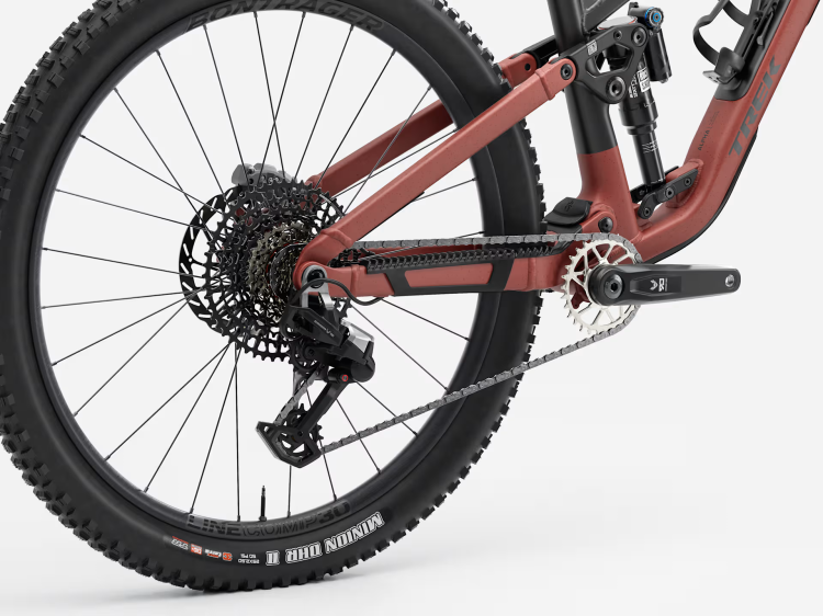 Kasetarowerowa/RoweryTrek/RowerMTBTrek/RowerFuelEX9/TrekFuelEX9MatteSedonaRedPennyflakeSplatter.webp
