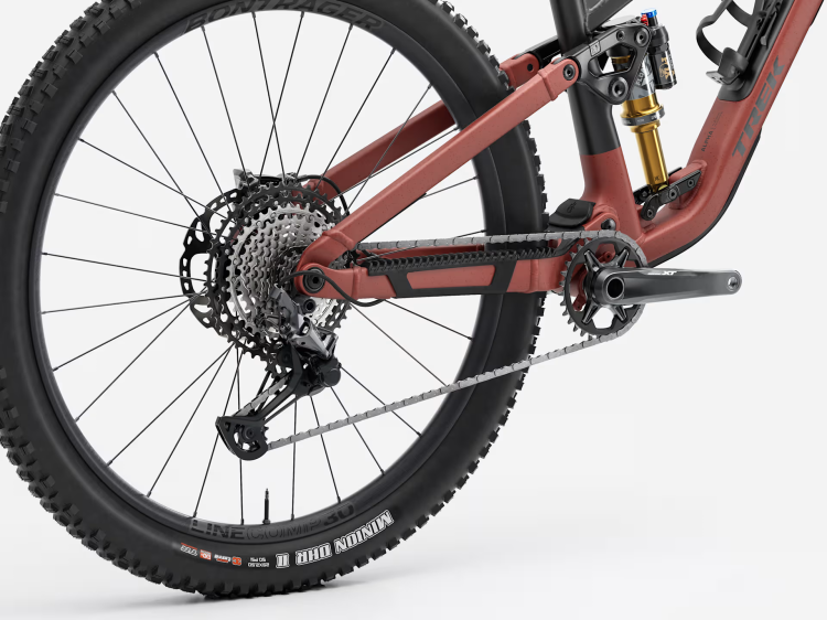 KasetaRowerowa/RoweryTrek/RowerMTBTrek/RowerFuelEX9/TrekFuelEX9MatteSedonaRedPennyflakeSplatter.webp